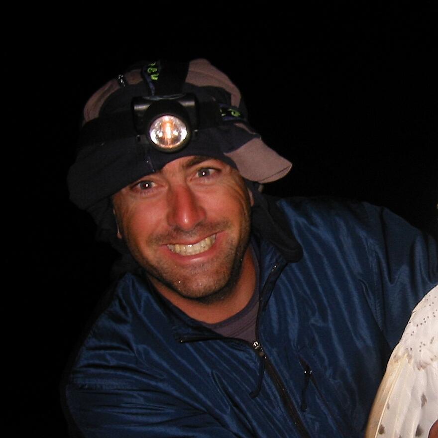A photo of USGS WERC Research Biologist Josh Adams