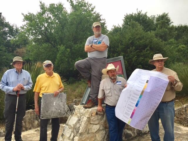 Presentation on urban karst at Stone Oak Park in San Antonio