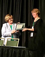 Ms. Kari Craun awarded the Henry Gannett award in 2016 