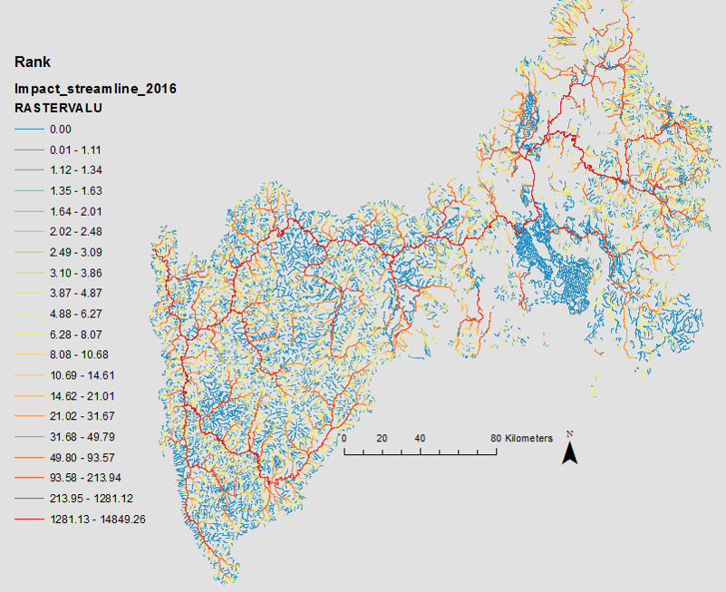 Klamath River Dam Impacted Streams