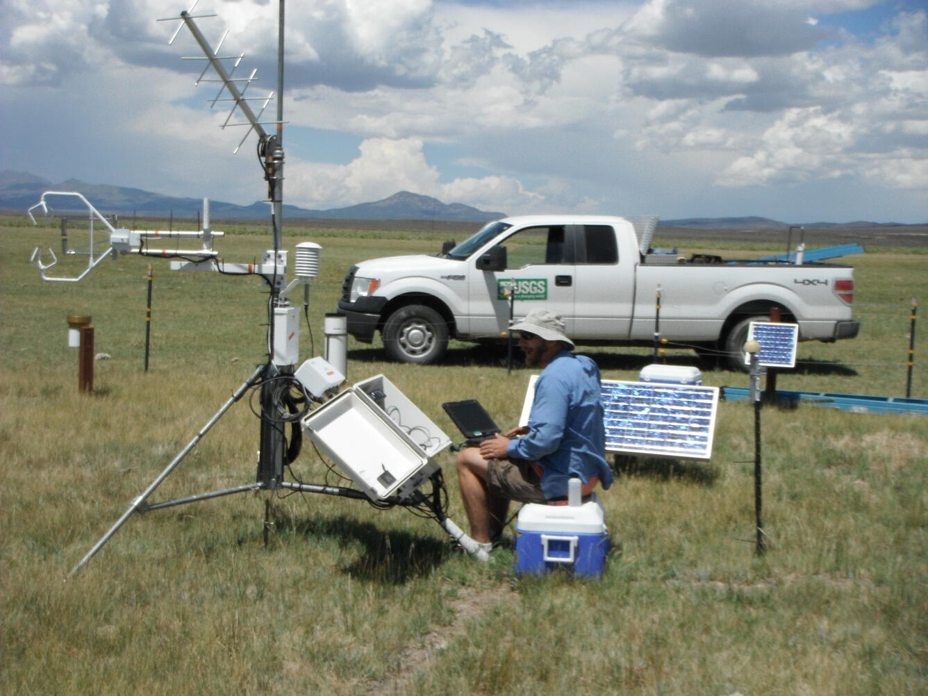 Middle ET site in Kobeh Valley, Nev.