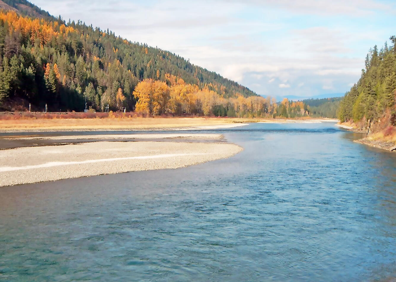 Kootenai River near Leonia, Idaho
