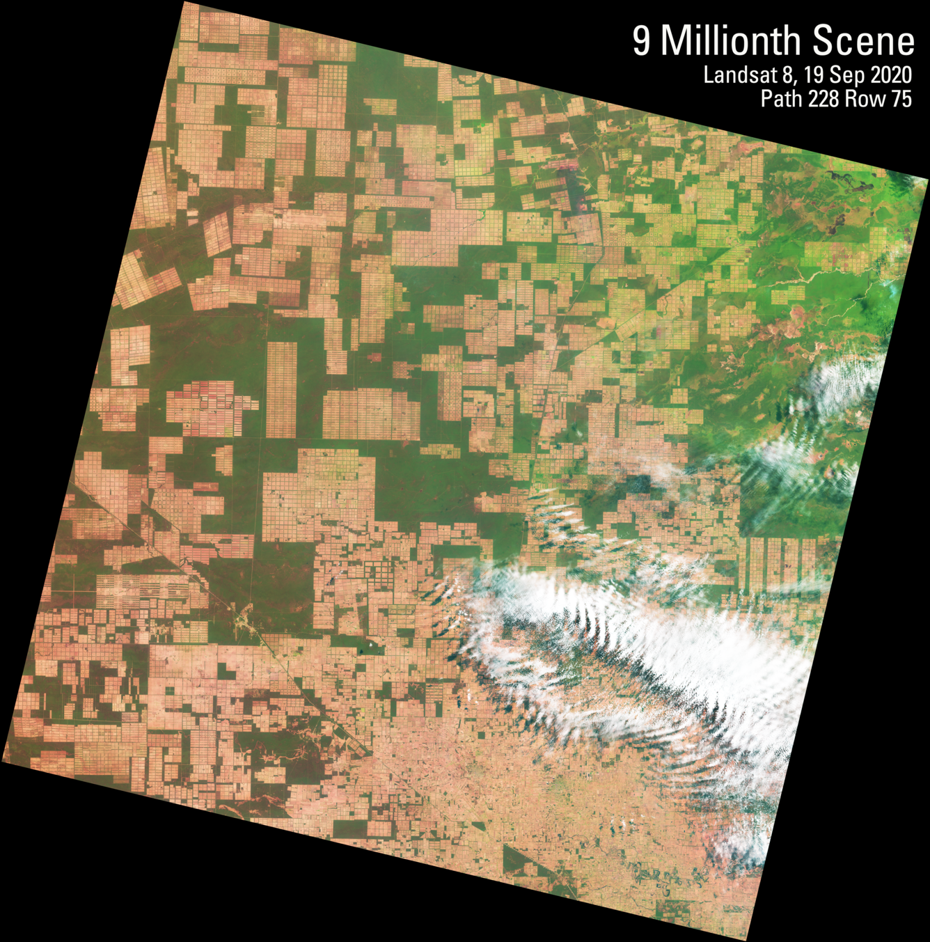 9 Millionth Landsat Scene