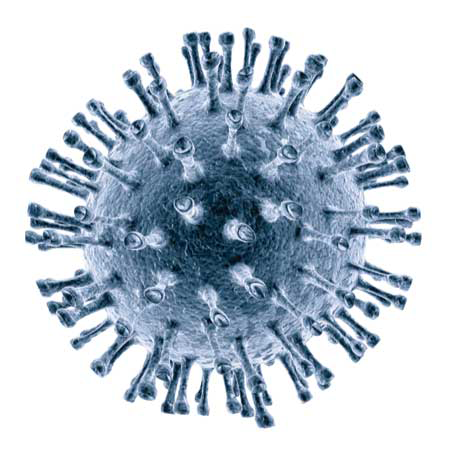Image of the pathogen icon from the LIDE logo
