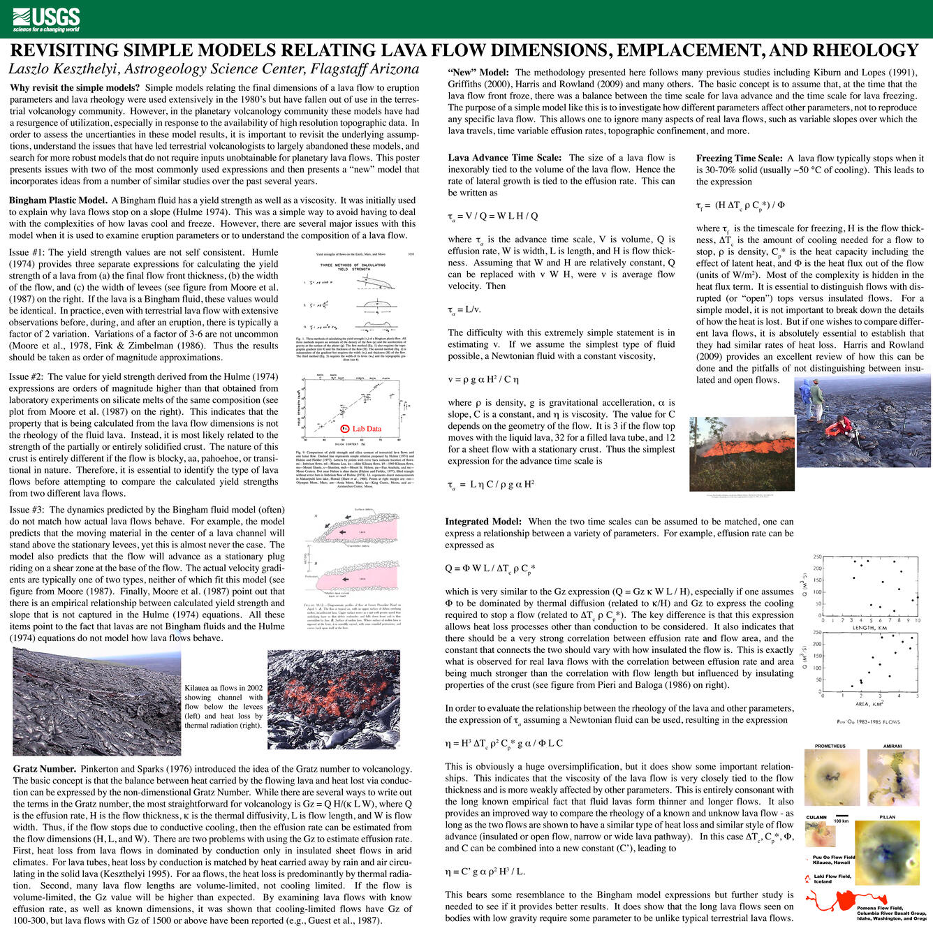 Revisiting Simple Models Relating Lava Flow Dimensions, Emplacement, and Rheology