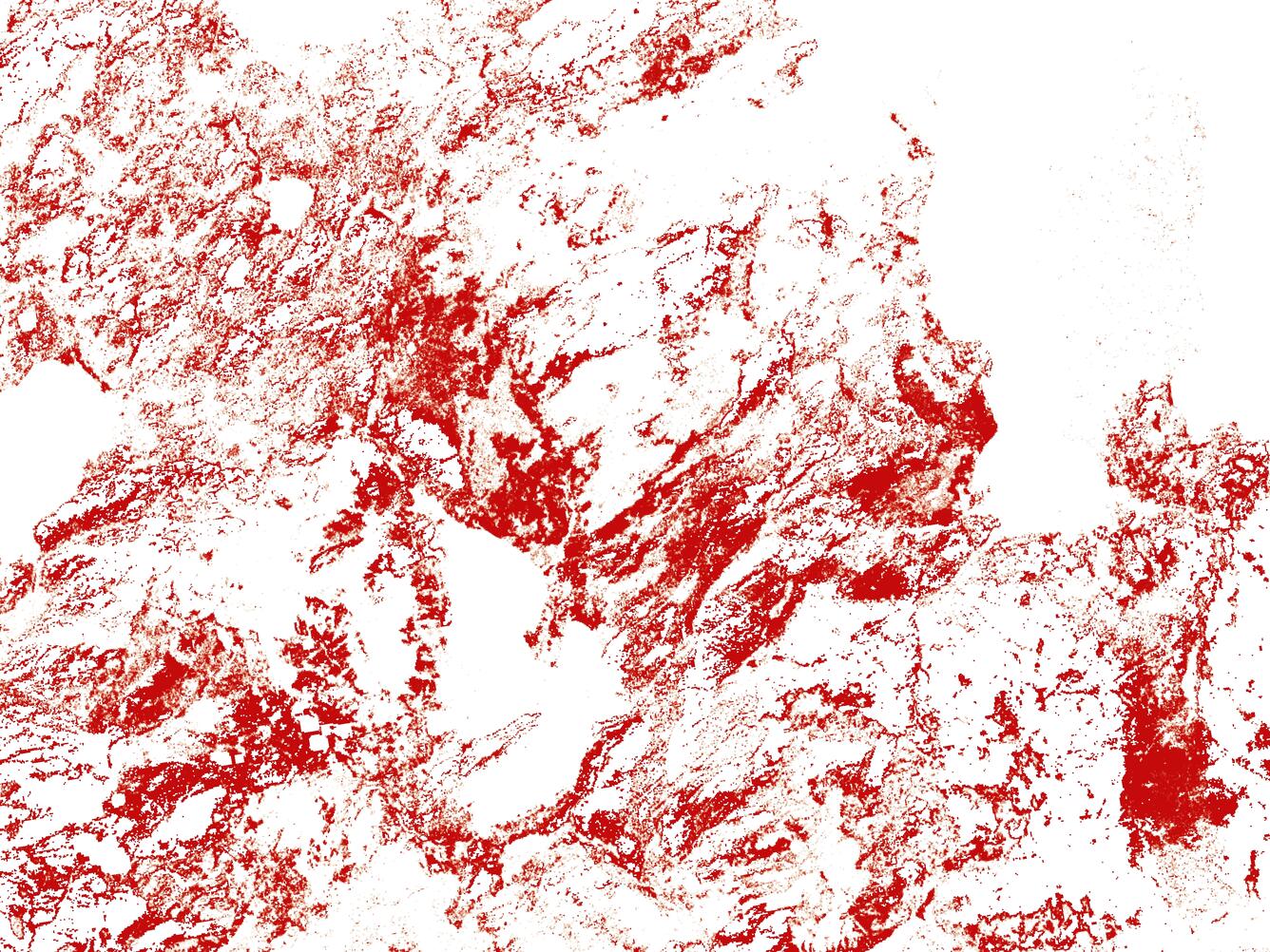 Landsat Burned Area science product example