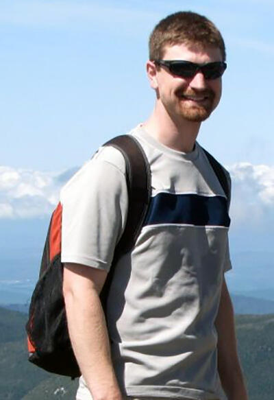 Luke on Lafayette Range, New Hampshire