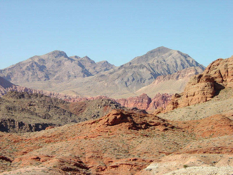 This is a photo of successive hogback ridges.