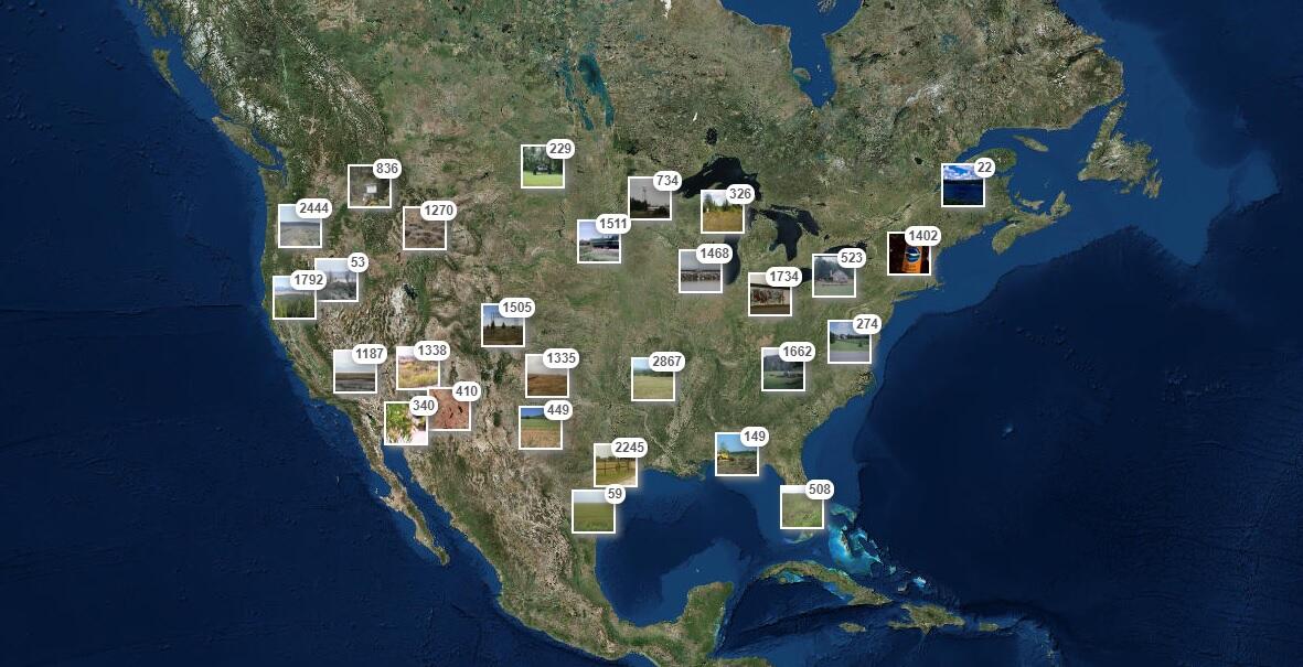 Image of Land Cover Trends map for conterminous U.S.