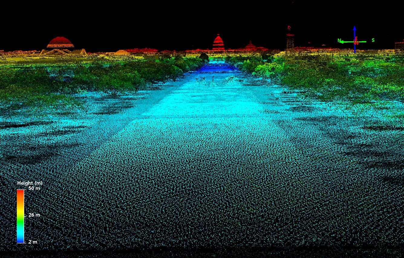Lidar Point Cloud of Washington DC
