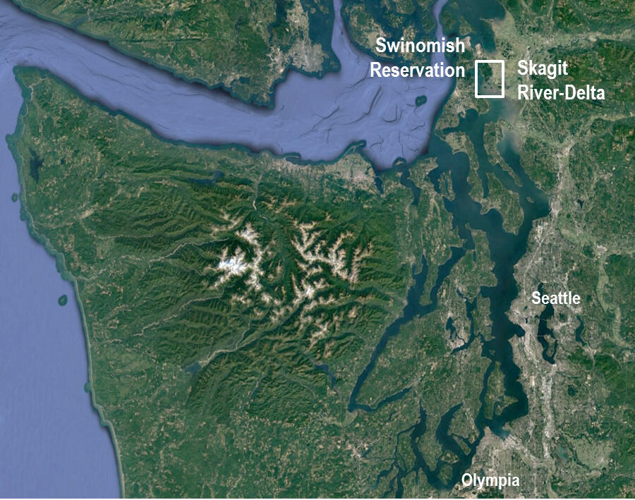 Map of the Swinomish Reservation