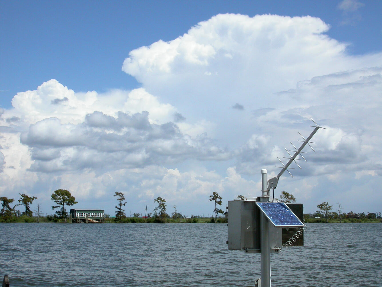 Louisiana Thunderstorm Approcaching