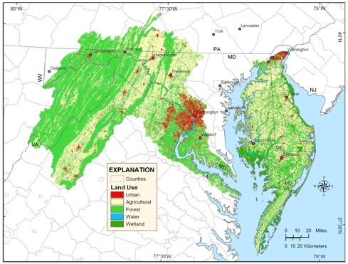 The Potomac River Basin and Delmarva Peninsula (PODL) Study Unit