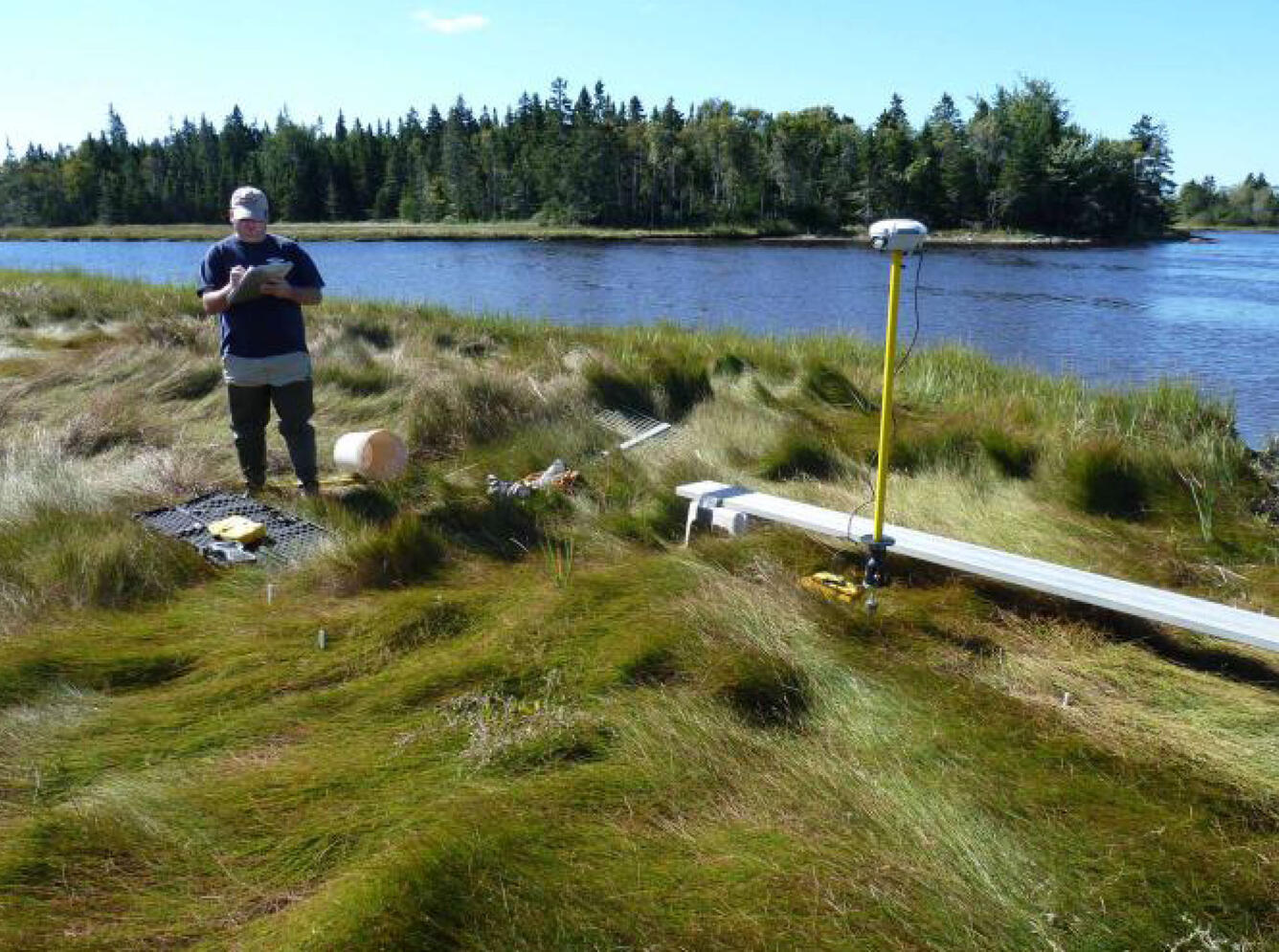 GPS record point for SET at Acadia National Park, ME
