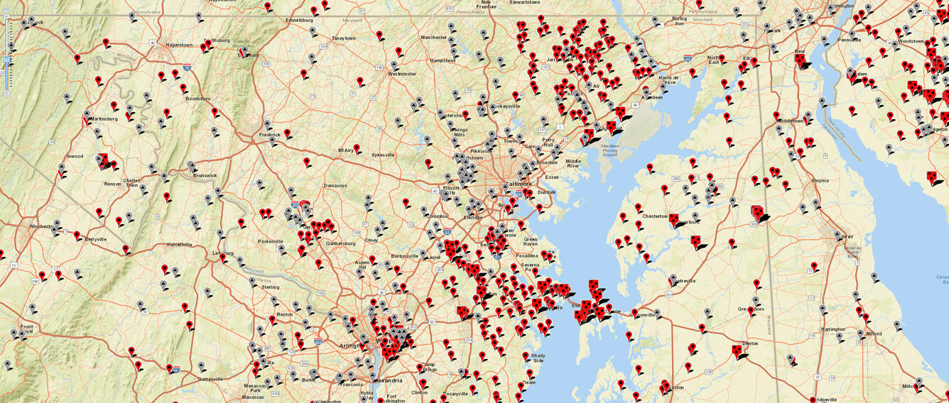 MD-DE-DC Groundwater Wells