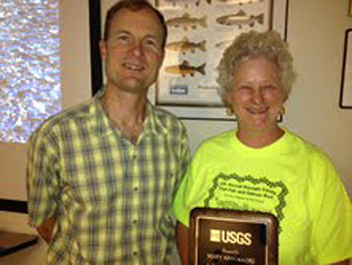 Tom Kimball and Mary Ann Madej