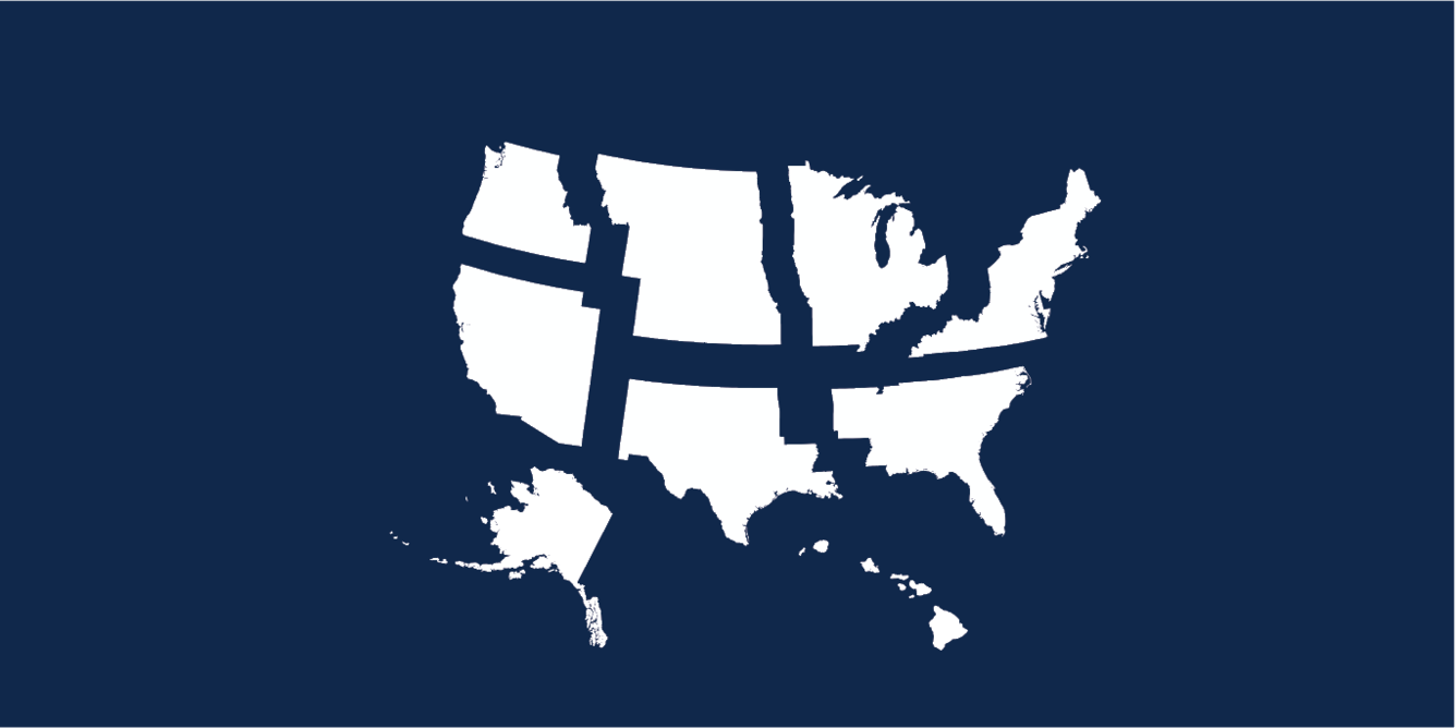 map showing the 9 climate adaptation science centers