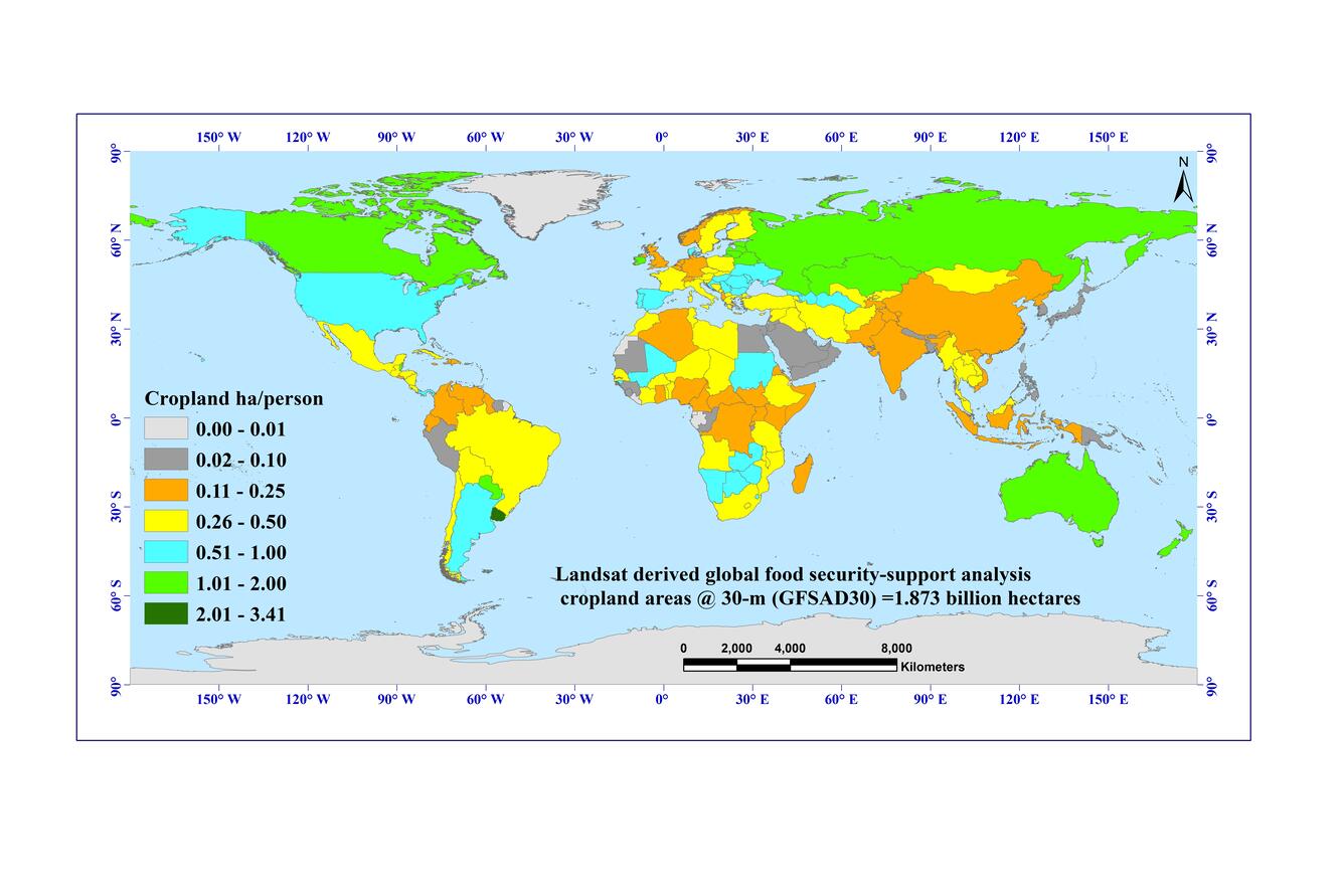 Cropland per Capita