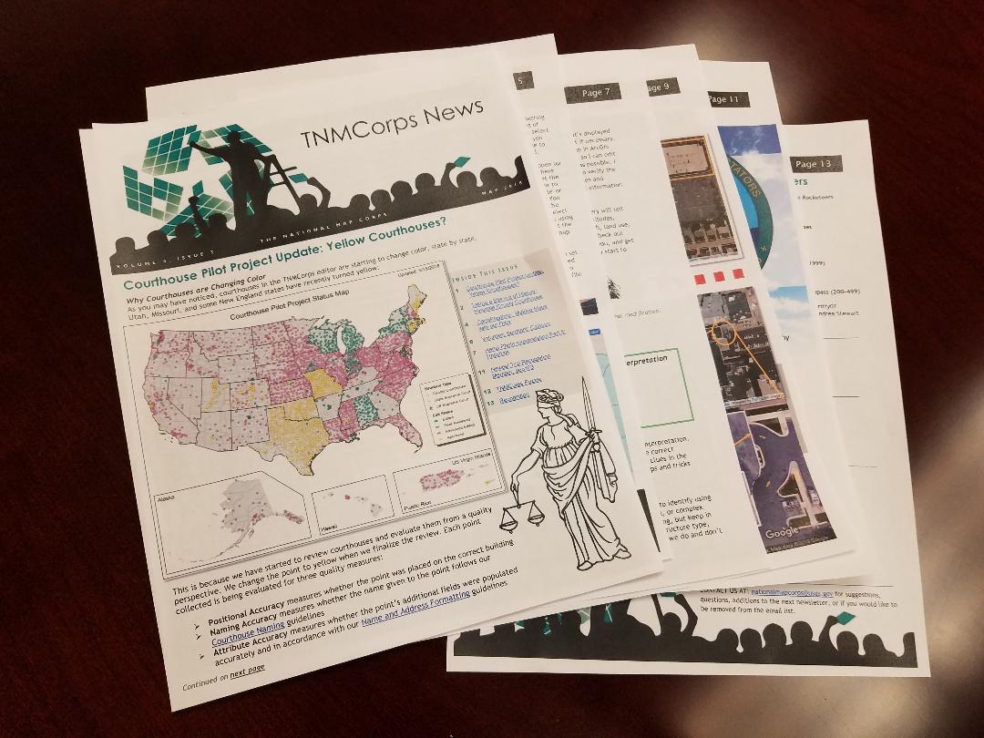 National Map Corps Newsletter May 2018