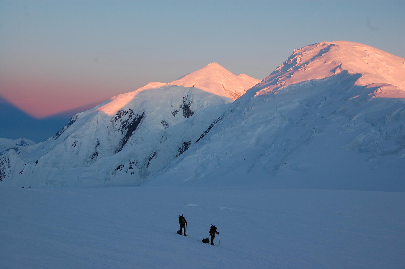 Traveling toward basecamp