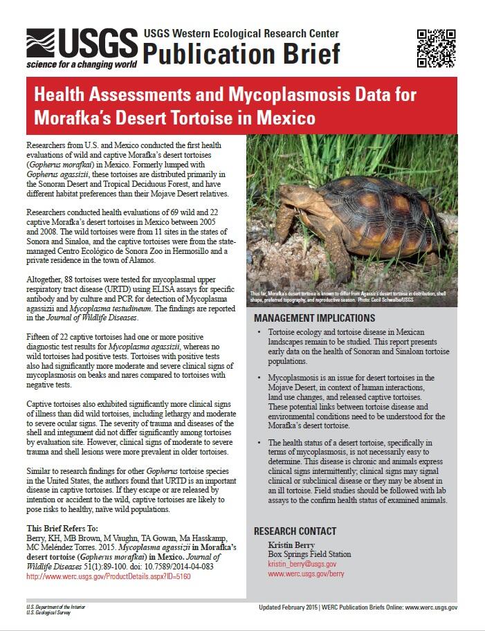 Mexico Mycoplasma pub brief