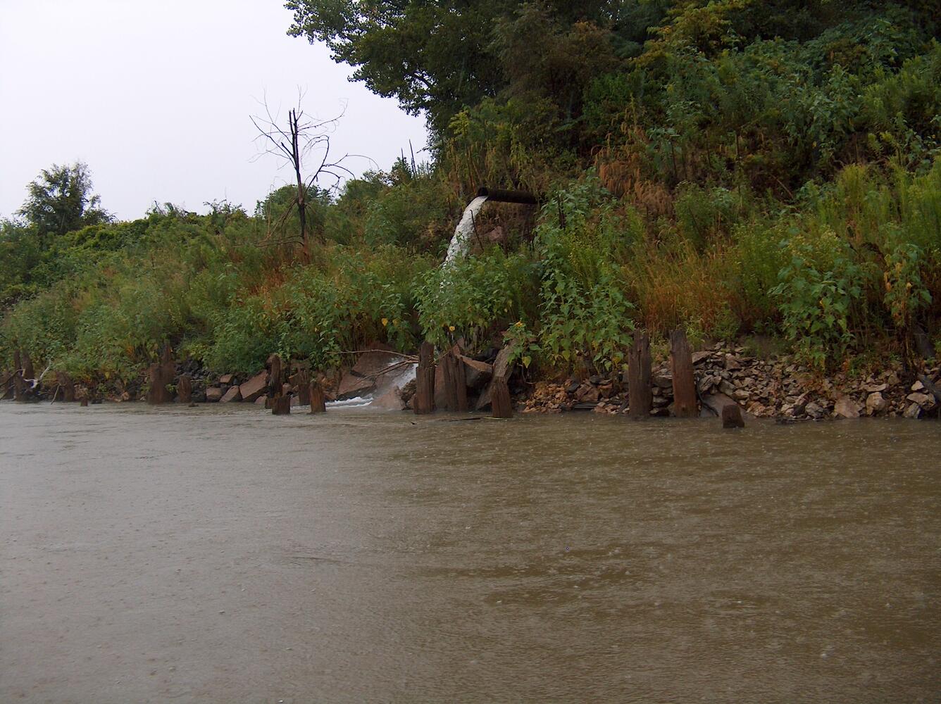 Missouri River at Freedom Park