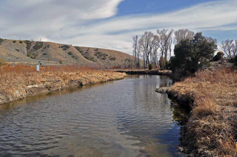 Muddy Creek near Kremmling, CO - Cross Section 2, March 2012