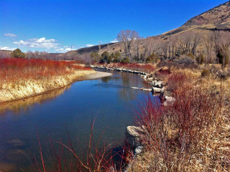 Muddy Creek near Kremmling, CO, March 2012