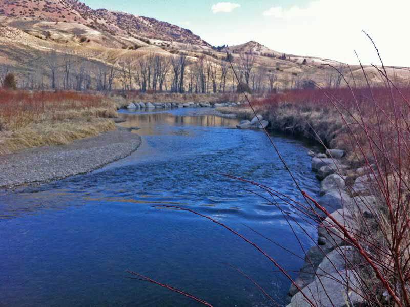 Muddy Creek near Kremmling, CO, March 2012