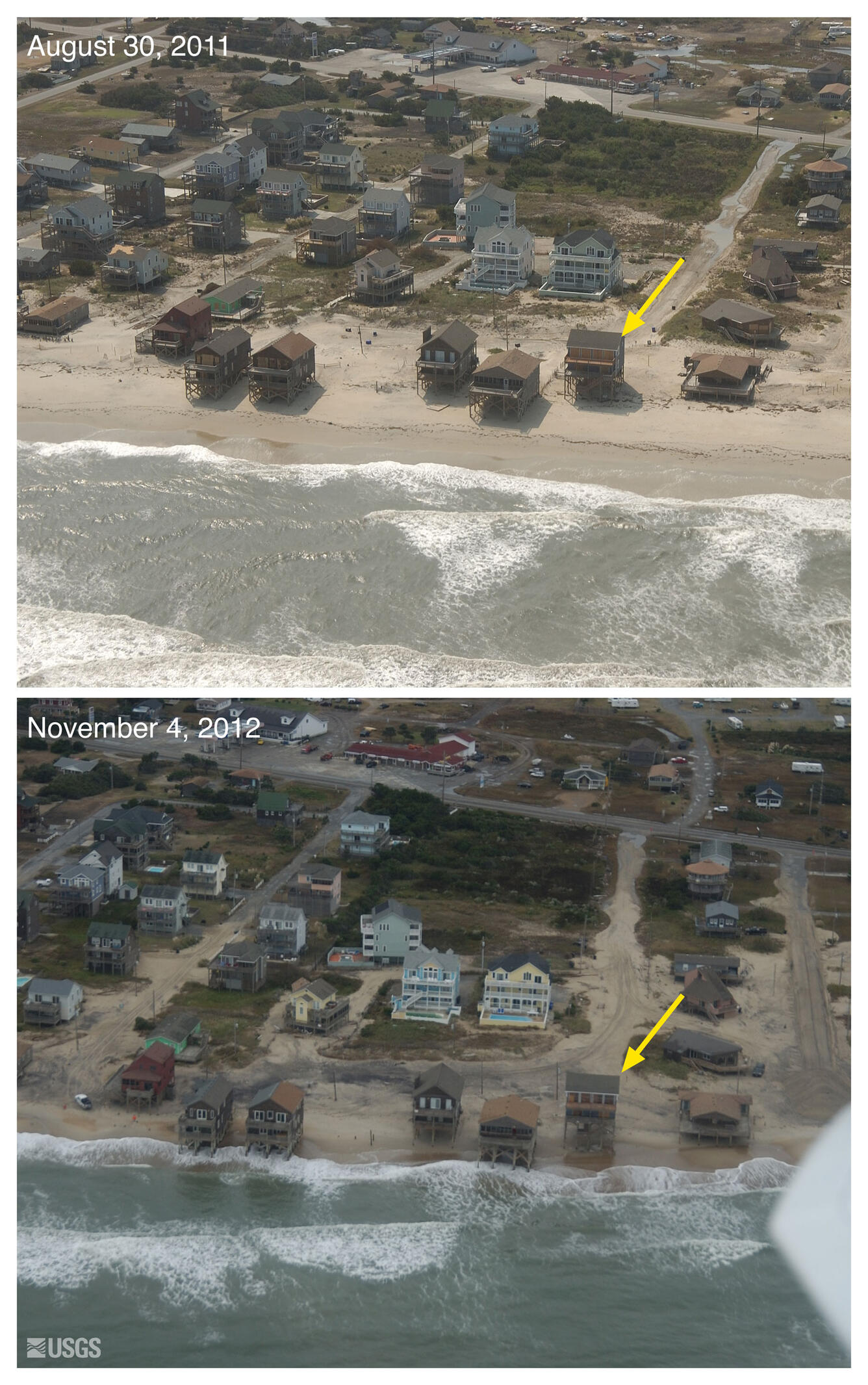 photographs of Rodanthe, North Carolina.