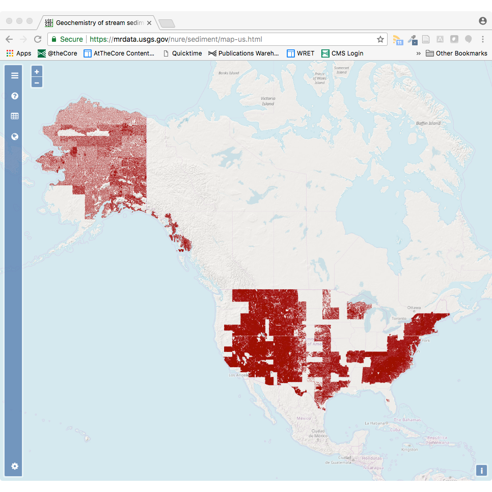 data portal screenshot