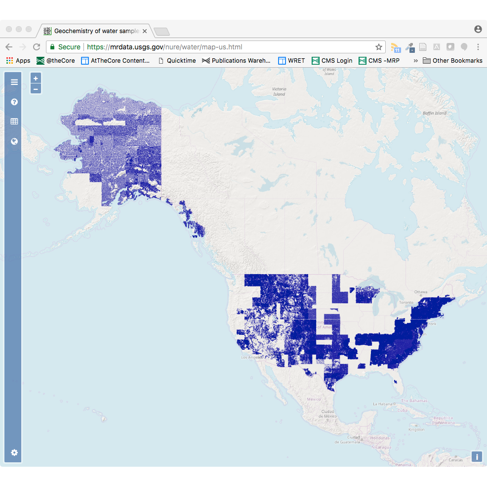 data portal screenshot