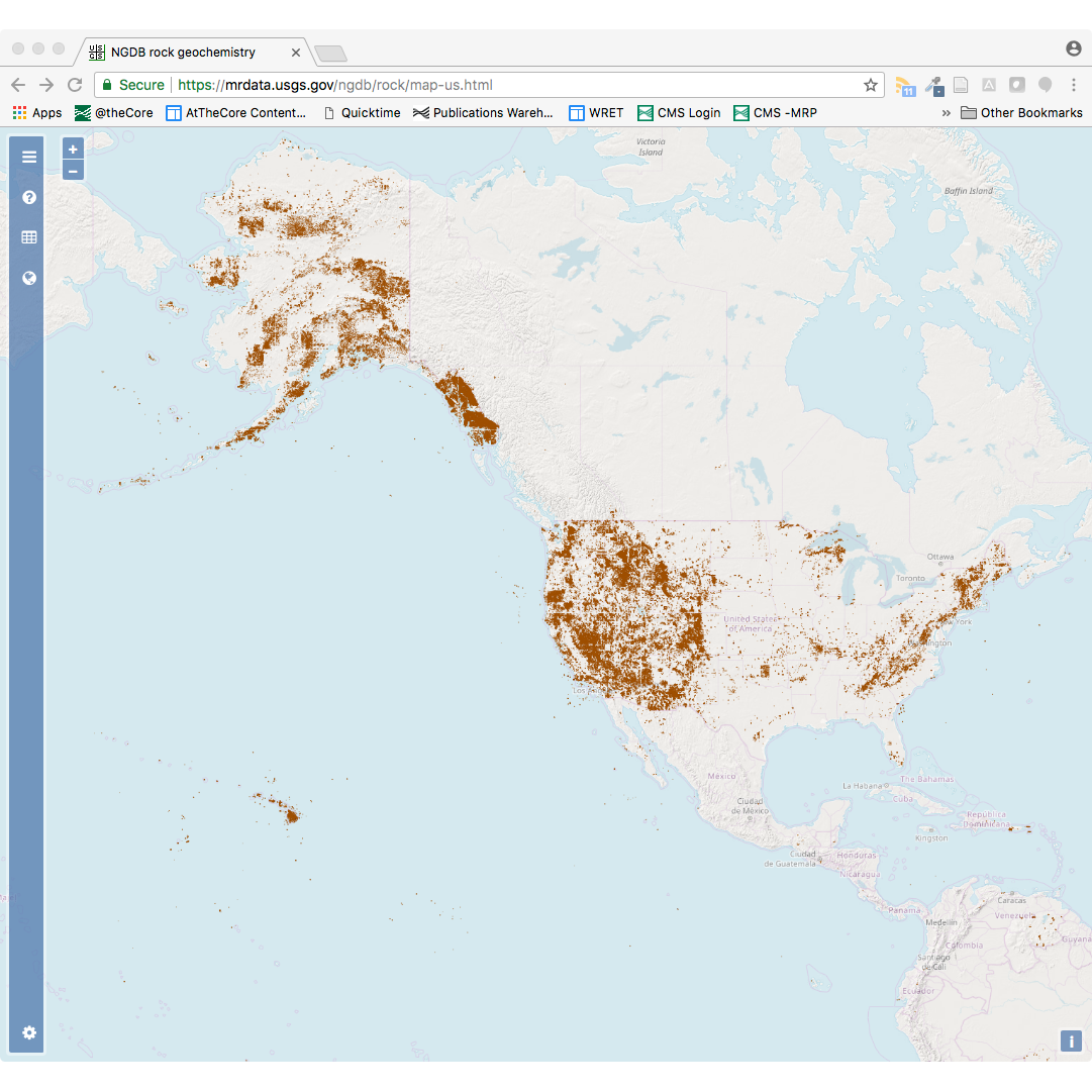 data portal screenshot