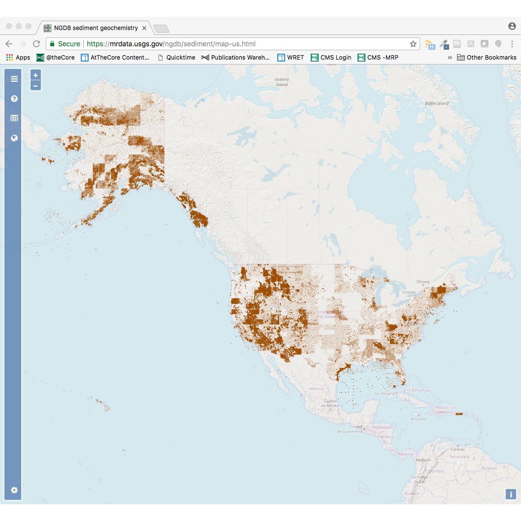 data portal screenshot