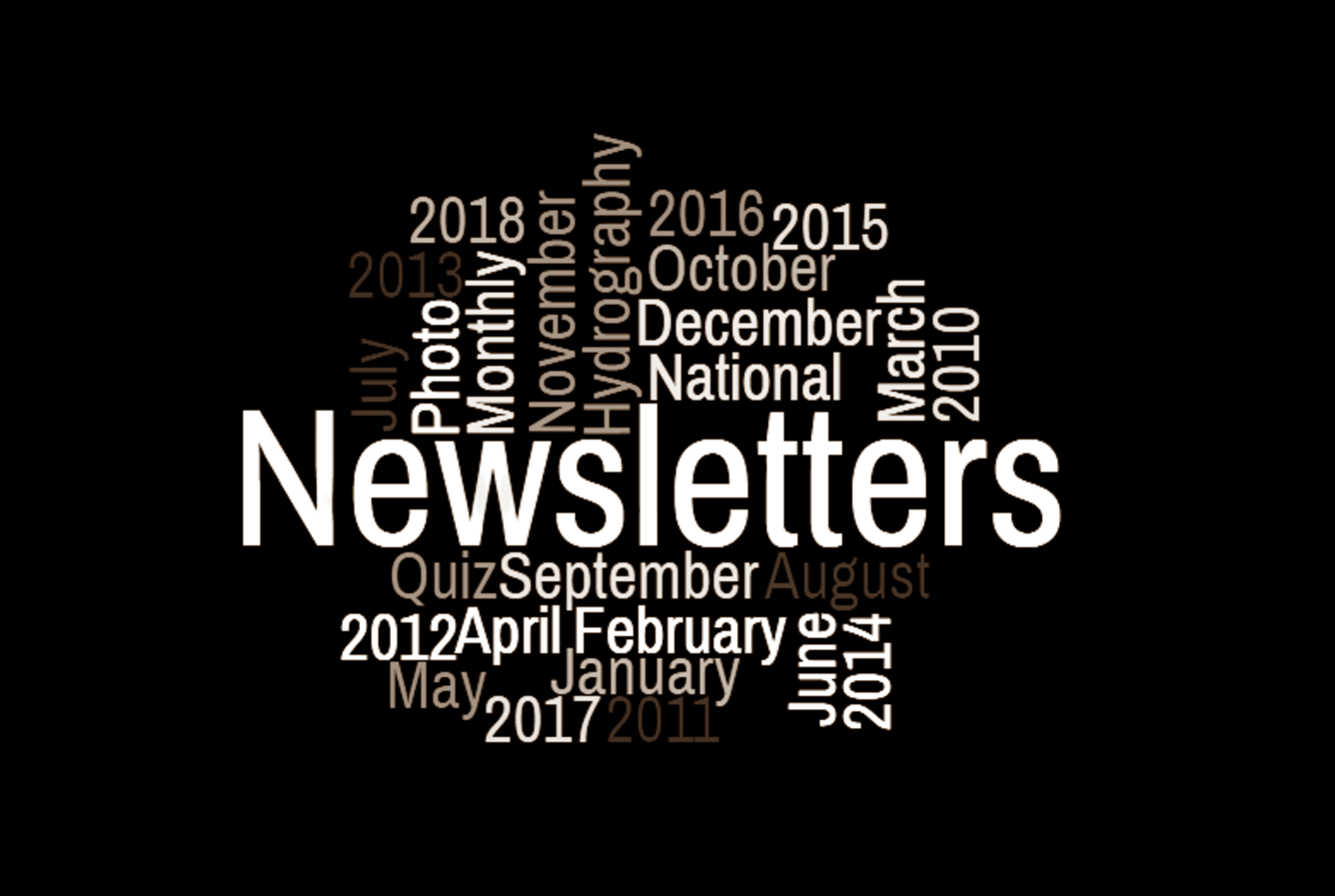 NHD Archive Newsletter wordcloud