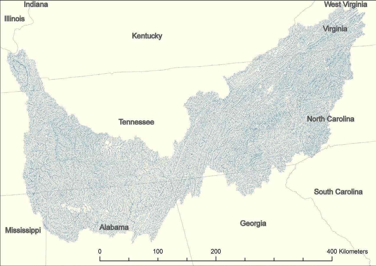 Screenshot from NHD Seminar 6 Presentation showing 1:100,000 scale
