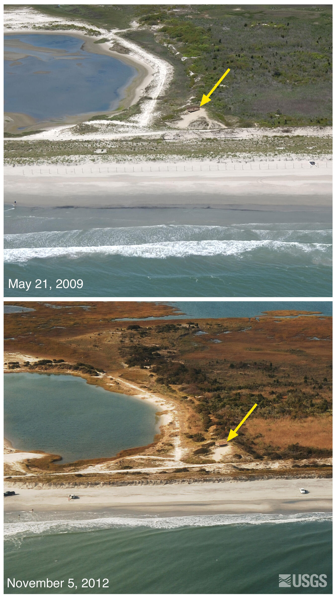 Oblique aerial photographs of Stone Harbor Point, New Jersey.