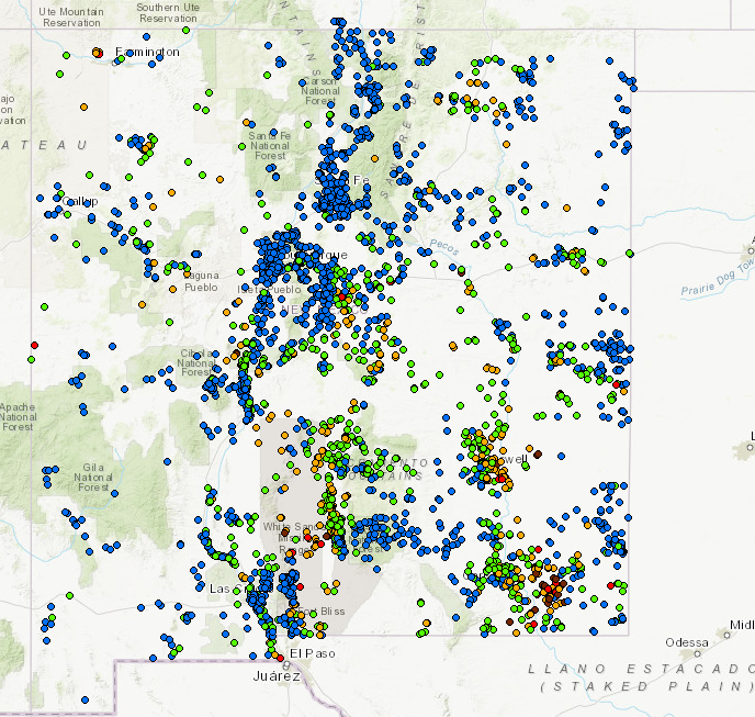 NMBGMR Interactive Map