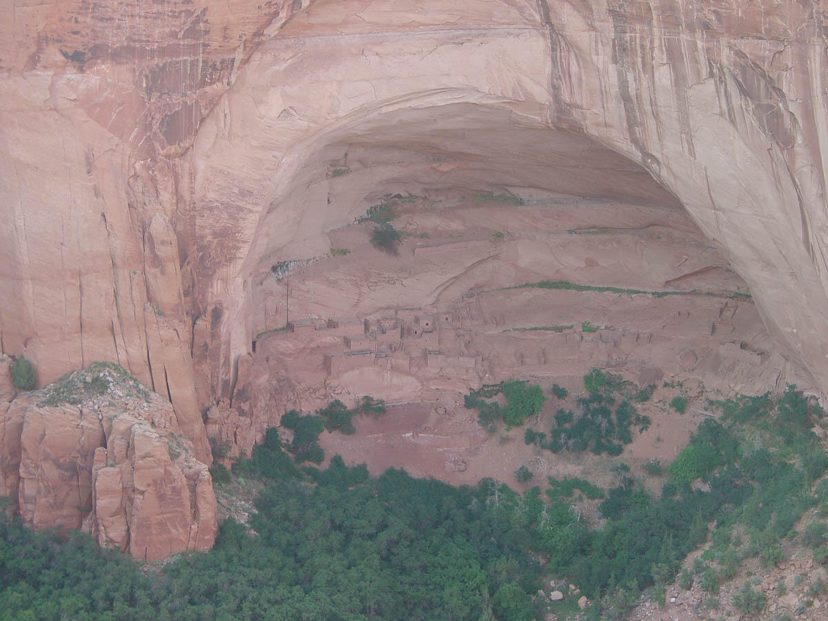 This is a photo of Betatakin Ruin.