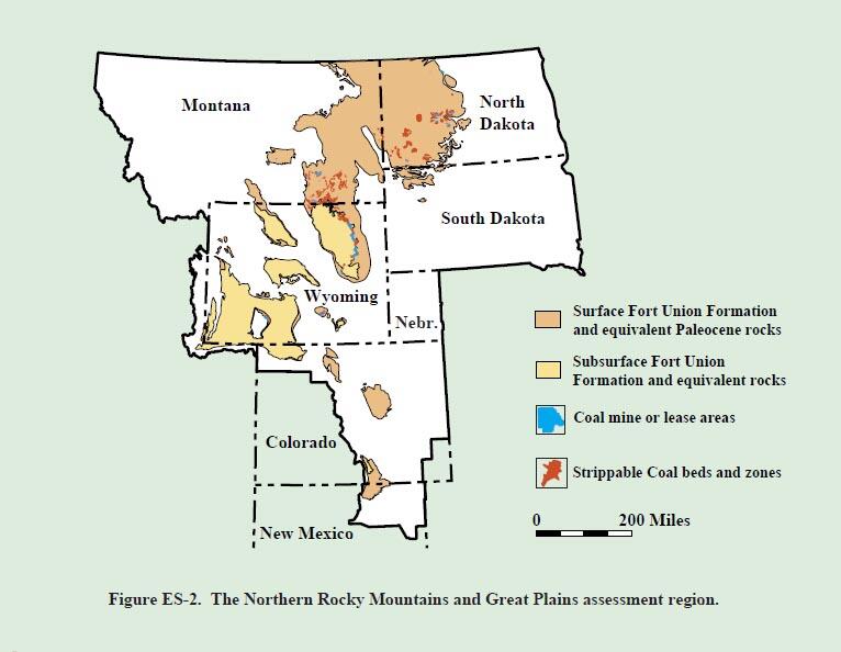 The Northern Rocky Mountains and Great Plains assessment Region