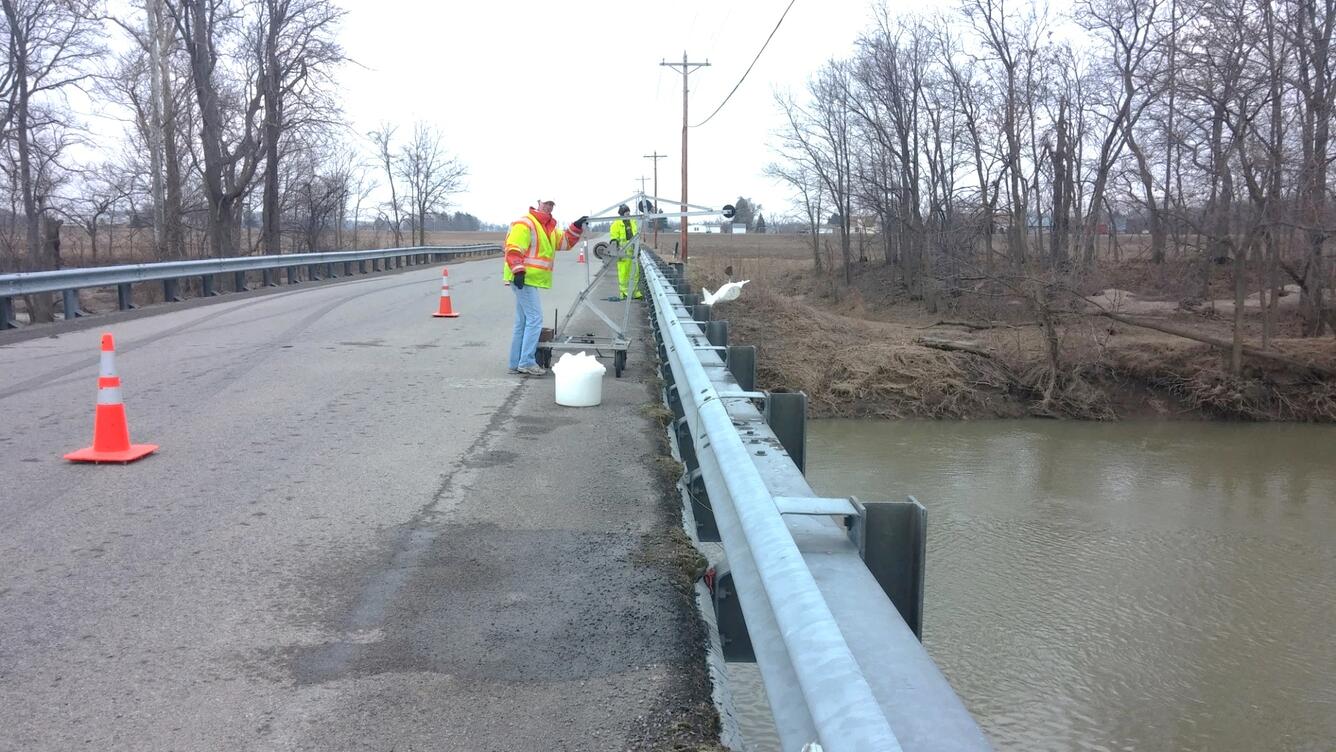 Ottawa River at Kalida, Ohio gage
