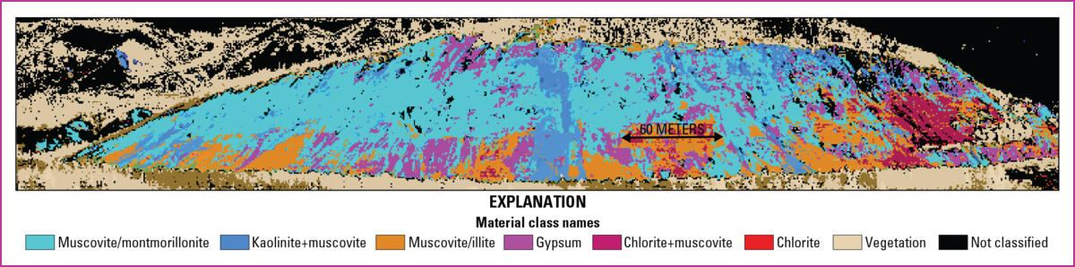 Outcrop Mineral Classification Map