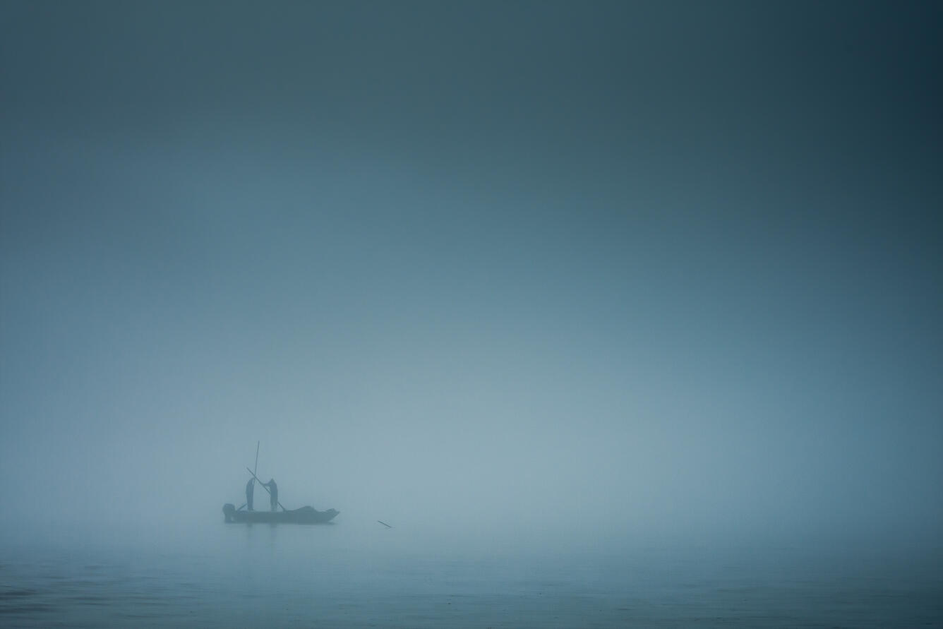 Oysterman on Mobile Bay