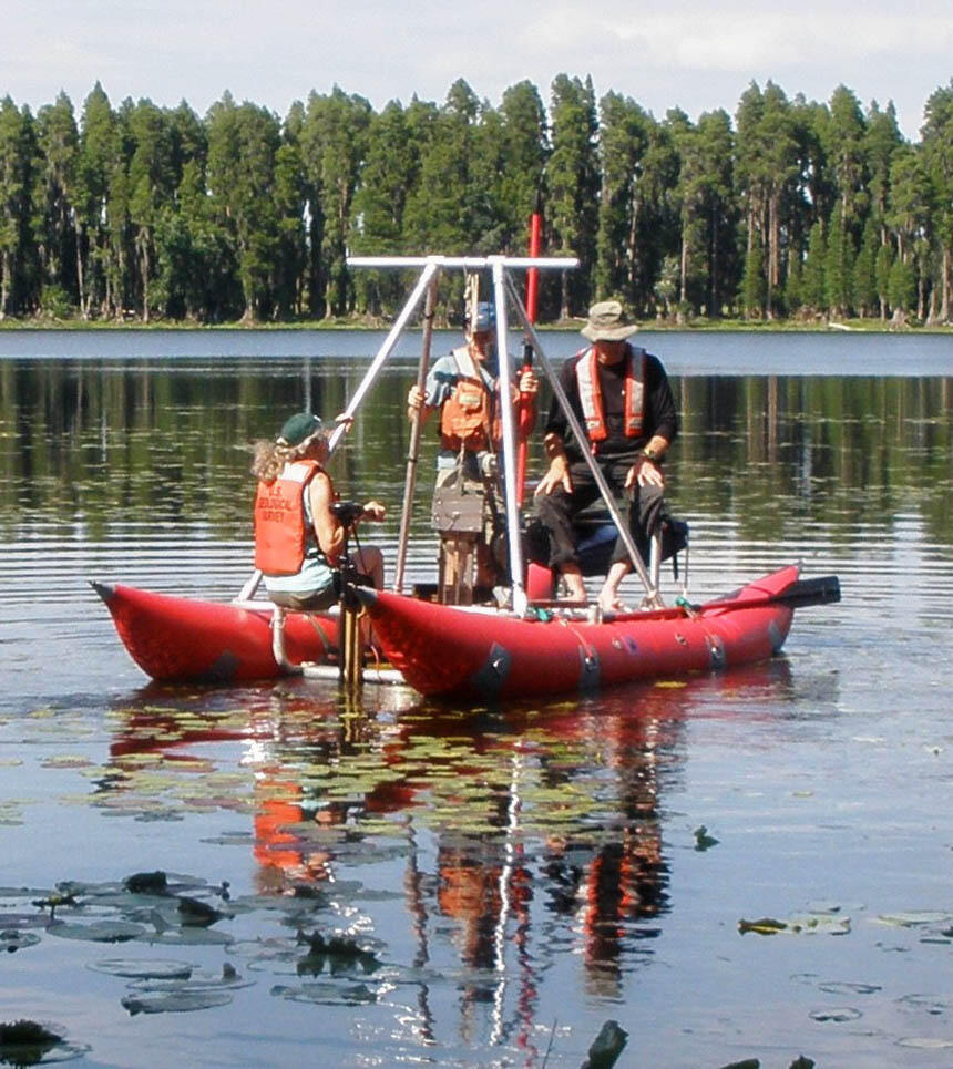 Lake coring