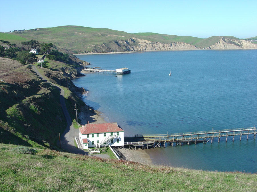 A photo of Point Reyes Lifeboat Station.