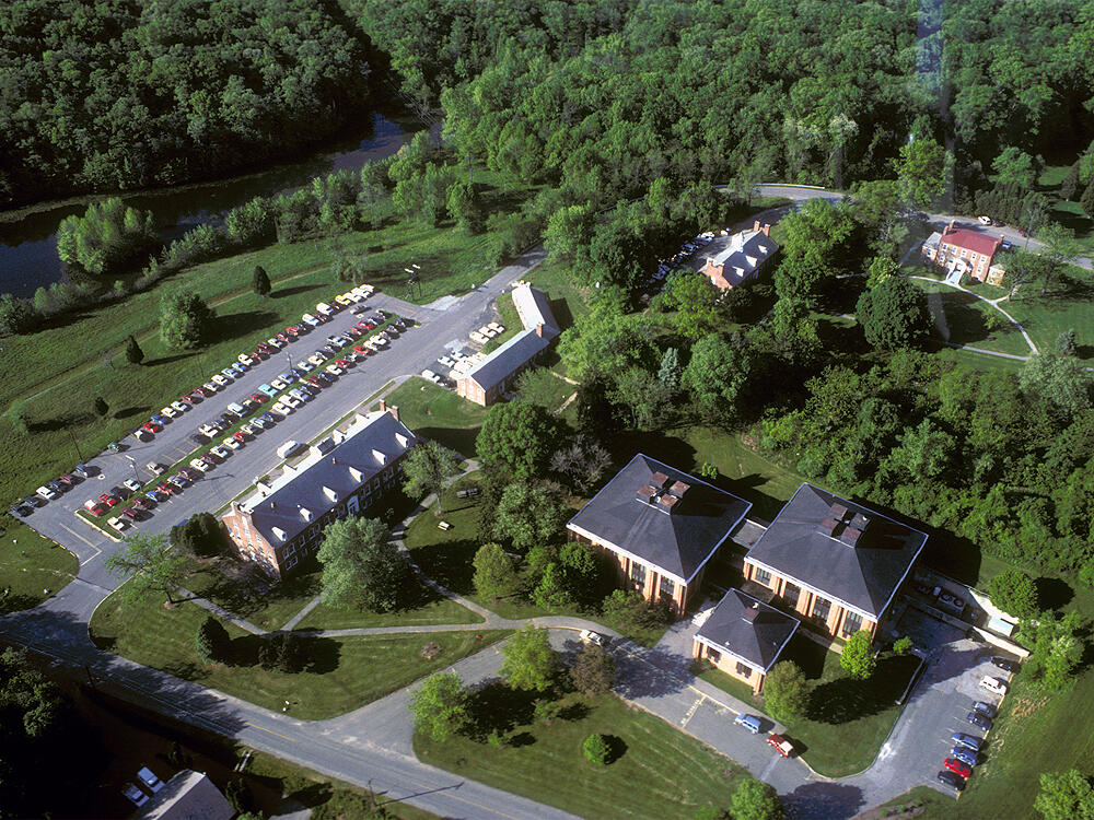 Aerial photo of PWRC