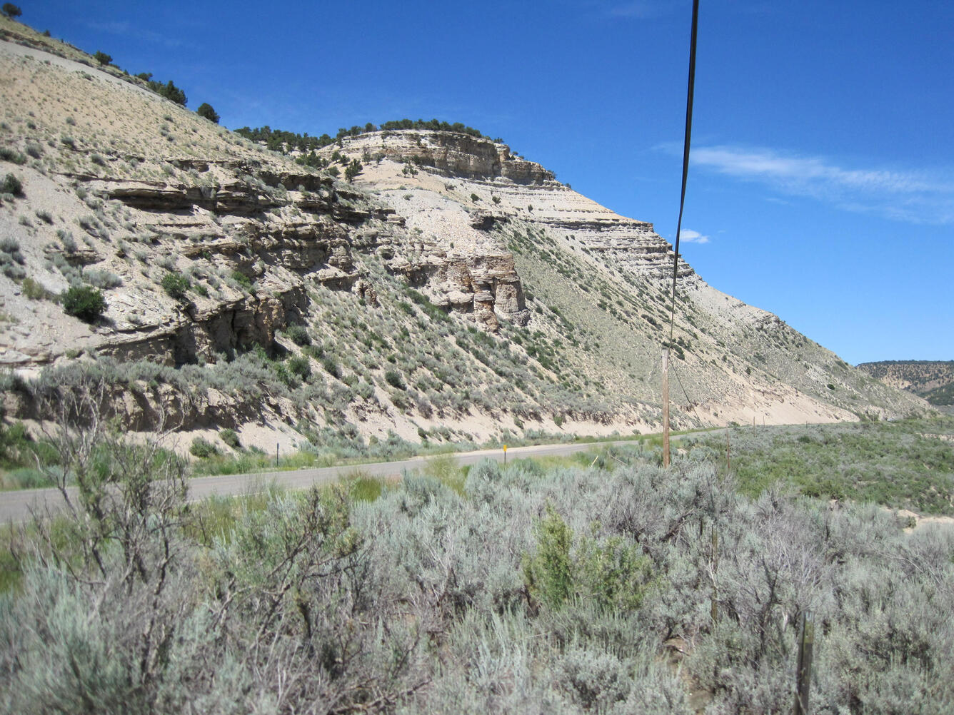 Picture of Parachute Creek from the Piceance Basin