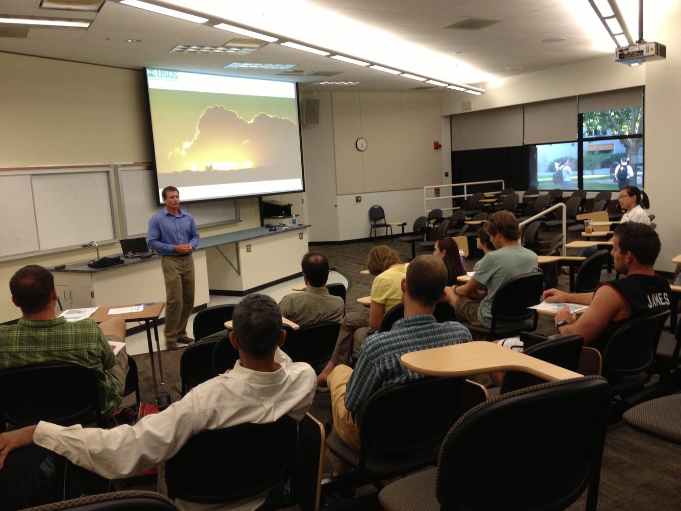 Pete Coates at the CSUS Colloquium