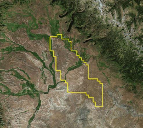 Pinedale area for natural gas operations and reclamation