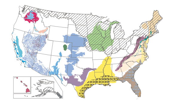 Principal Aquifer Susceptibility Study Illustration